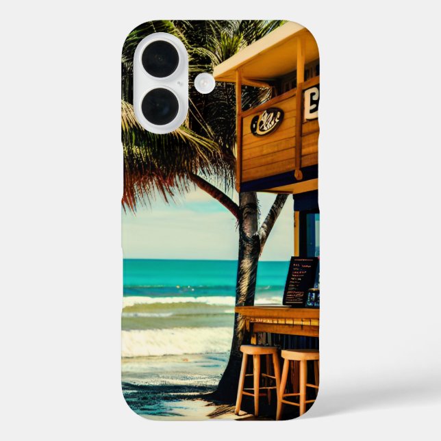 Bali Beach Cafe Bar Case-Mate iPhone Case (Back)