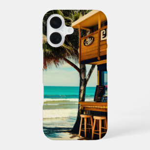 Bali Beach Cafe Bar iPhone 16 Case