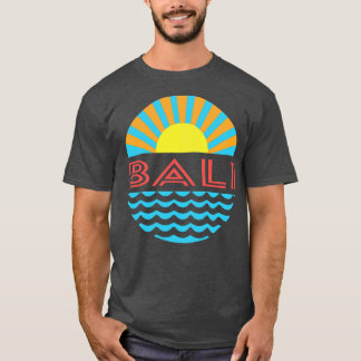 Bali Beach Sun And Waves T-Shirt