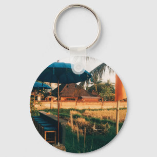Bali Fields  Key Ring