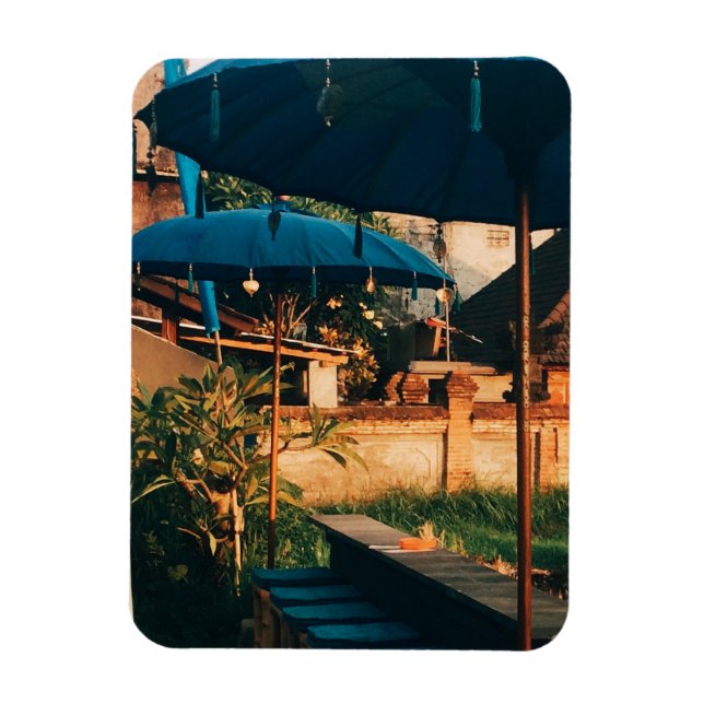 Bali Fields  Magnet (Vertical)