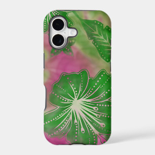 Bali Flower Batik Tropical iPhone 5 Case
