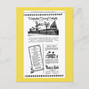 Bali Hai Pontchartrain Beach Postcard