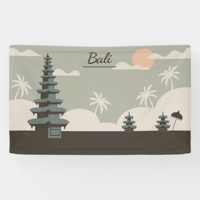 Bali Indonesia Banner (Horizontal)