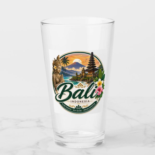 Bali, Indonesia  Glass (Front)