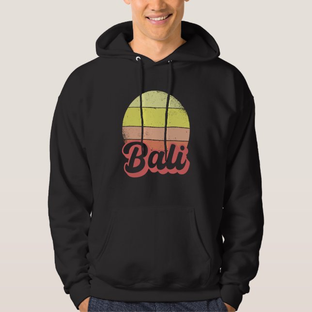 Bali Indonesia holiday travel Hoodie (Front)