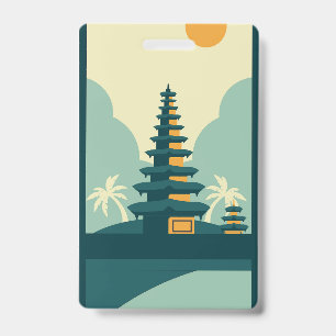 Bali Indonesia ID Badge