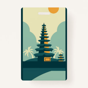 Bali Indonesia ID Badge