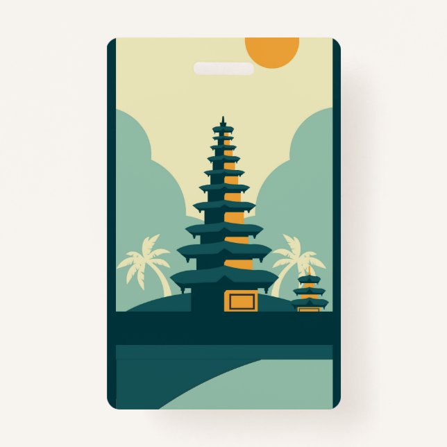 Bali Indonesia ID Badge (Front)