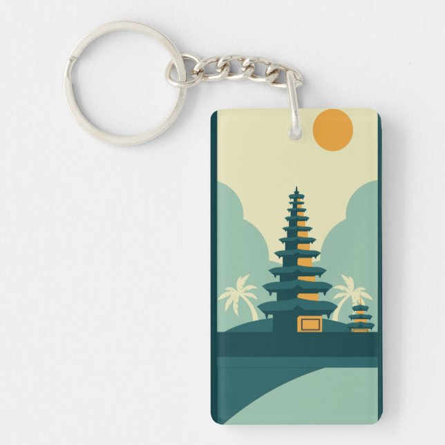 Bali Indonesia Key Ring (Front)