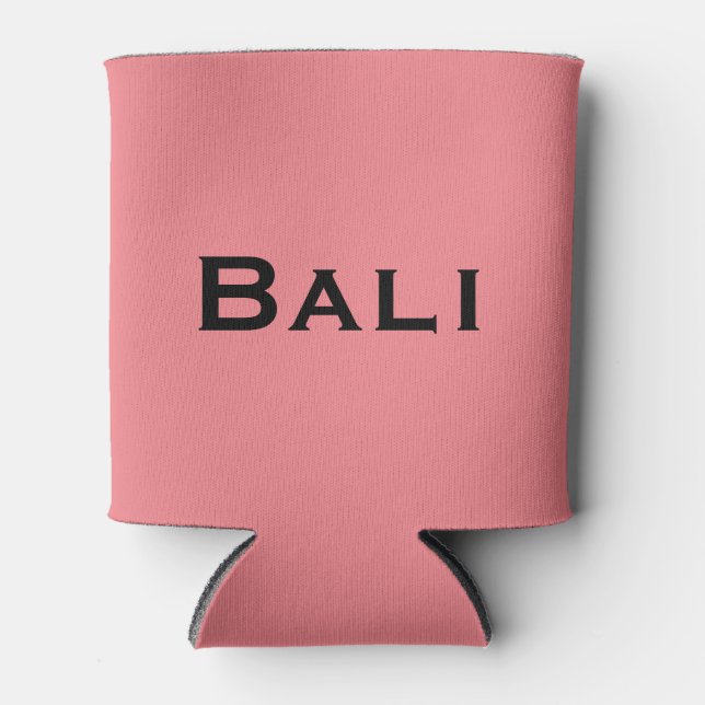 Bali, Indonesia (Lesser Sunda Islands) Can Cooler (Front)