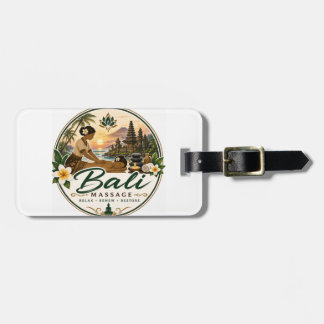 Bali, Indonesia massage Luggage Tag