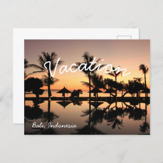 Bali, Indonesia Postcard