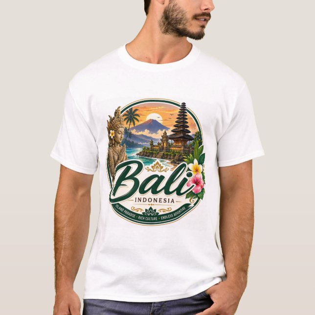 Bali, Indonesia  T-Shirt (Front)