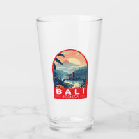 Bali Indonesia Travel Art Vintage