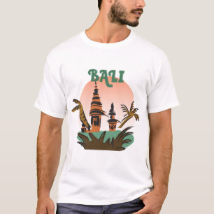 Bali Island Tourism and Travel Sign T-Shirt