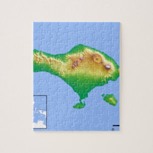 Bali Map Jigsaw Puzzle