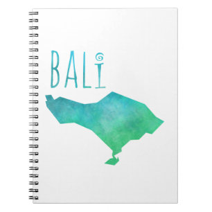 Bali Map Notebook