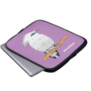 Bali Myna tropical exotic bird Laptop Sleeve