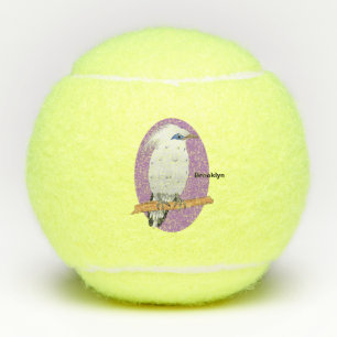 Bali Myna tropical exotic bird Tennis Balls
