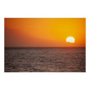 Bali, Nusa Penida Golden Sunset - Stunning Poster