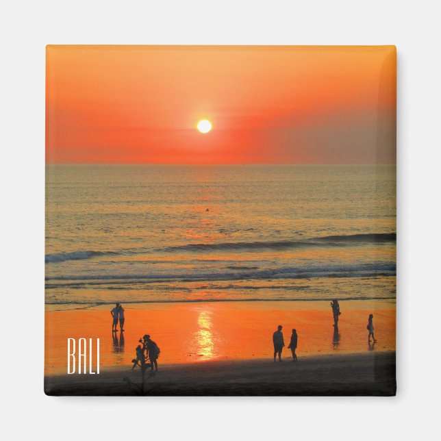 bali sunset magnet (Front)