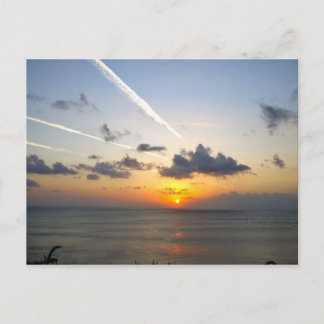 Bali sunset postcard