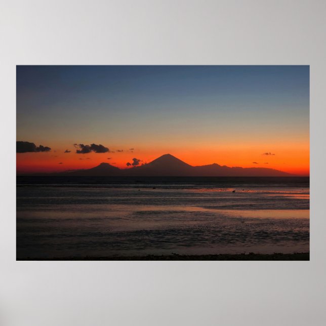 Bali Sunset Poster (Front)