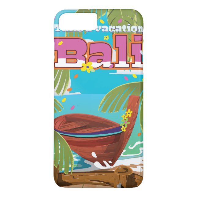 Bali Travel poster. Case-Mate iPhone Case (Back)