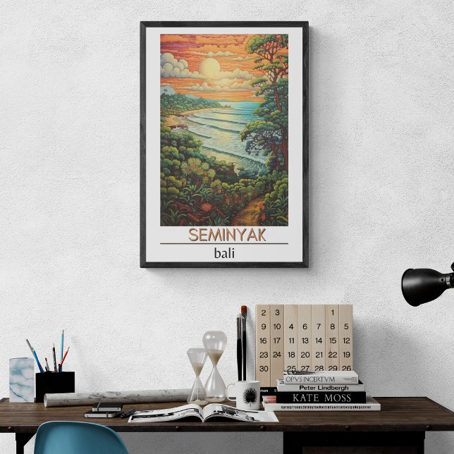Bali Travel Poster, Seminyak Travel Poster (Creator Uploaded)