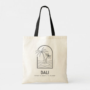 Bali Wedding Weekend Destination Wedding Tote Bag