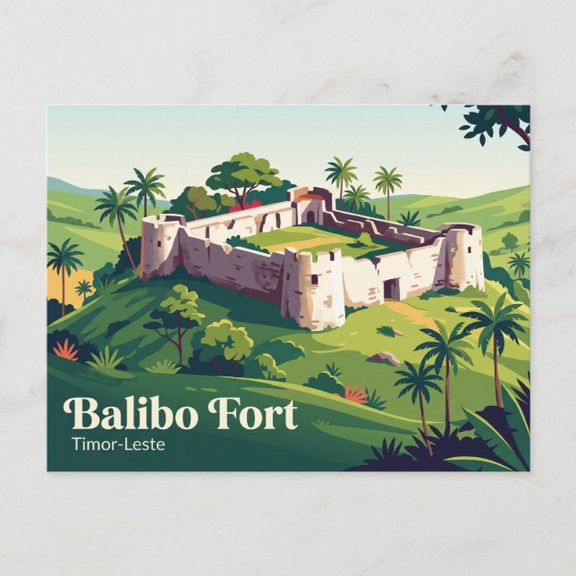Balibo Fort Timor-Leste Postcard (Front)