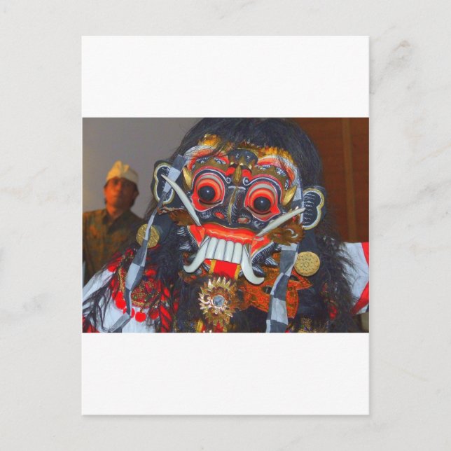 balines dancer postcard (Front)