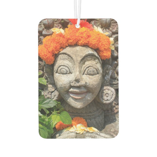 Balinese art car air freshener (Back)
