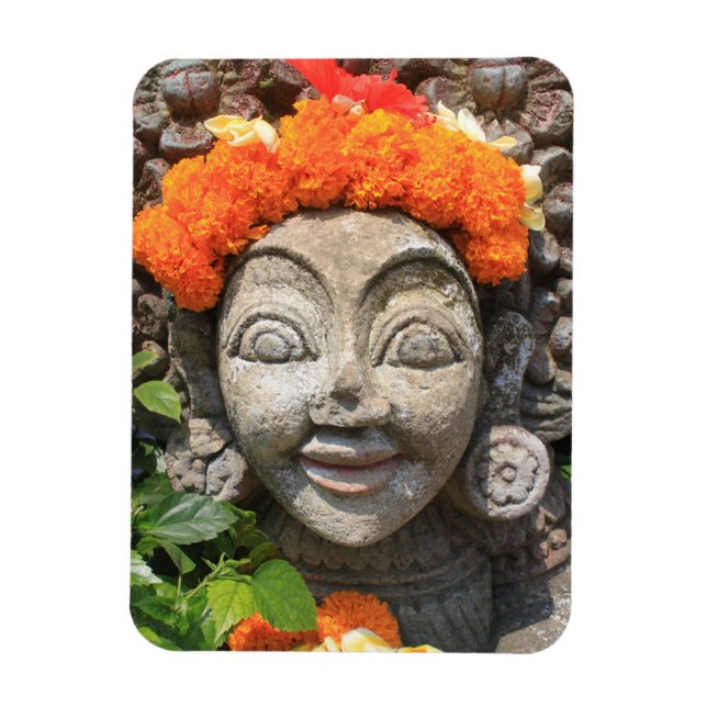 Balinese art magnet (Vertical)