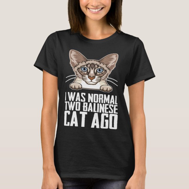 Balinese  Balinese cat  Balinese Dad  1 T-Shirt (Front)
