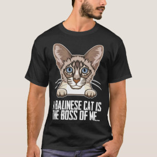 Balinese Balinese cat Balinese Dad 8 T-Shirt