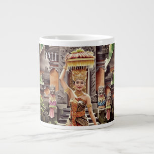Balinese Beauty with Offering Large Coffee Mug