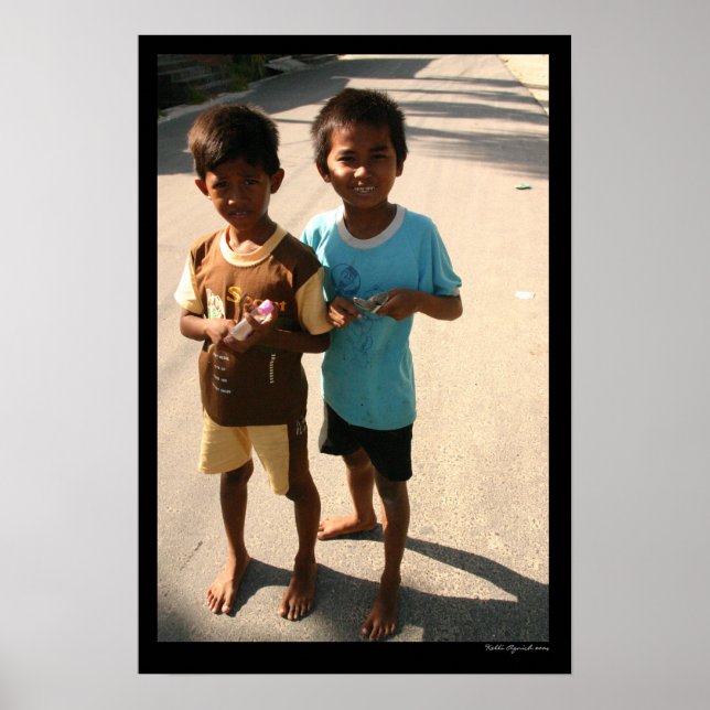 Balinese Boys Poster (Front)