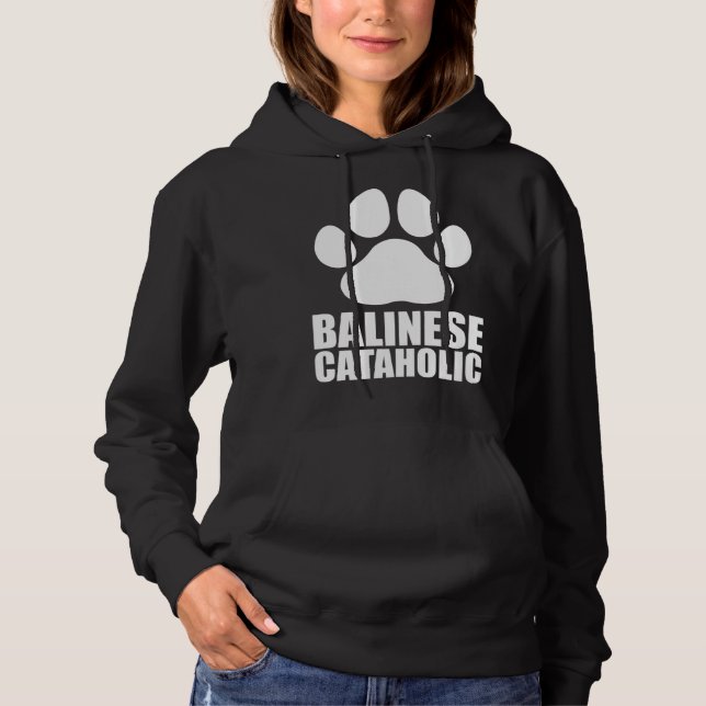 Balinese cats  Balinese Dad  Balinese men  1 Hoodie (Front)