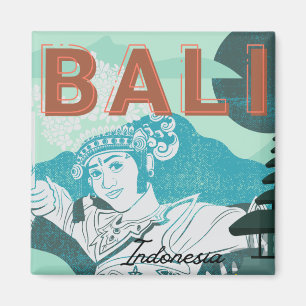 Balinese Dancer Bali Magnet
