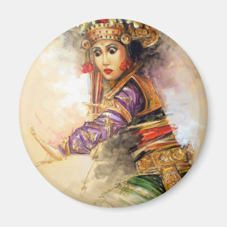 Balinese dancer magnet