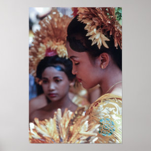 Balinese Dancers Poster