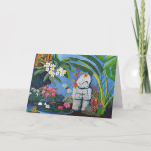 Balinese holiday card