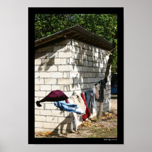 Balinese Laundry Poster