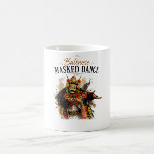 Balinese Masked Dance Mug