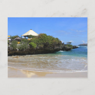 Balinese temple postcard