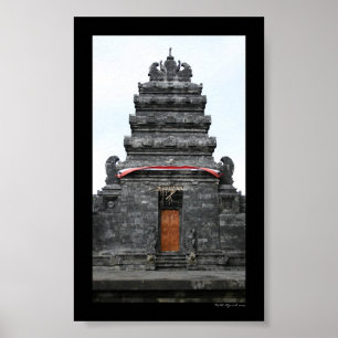 Balinese Temple Poster