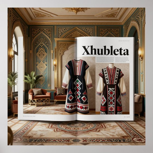 Balkan Fashion & Art Poster (Front)