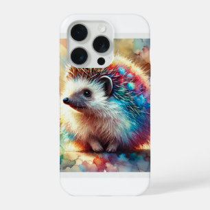 Balkan Hedgehog 180724AREF124 - Watercolor iPhone 15 Pro Case